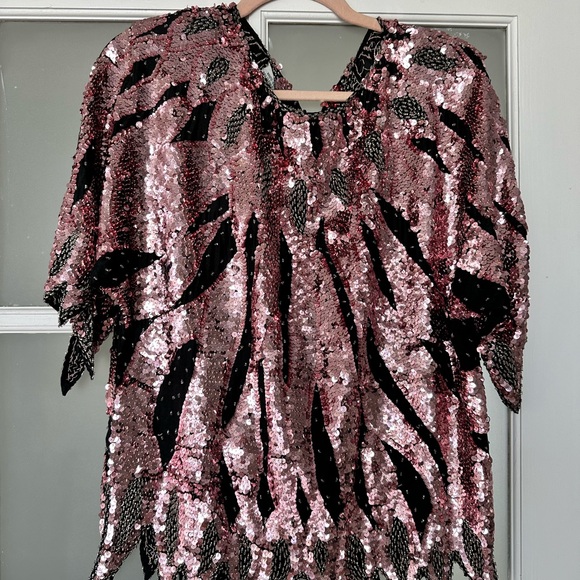 Vintage 80’s sequin top - Picture 6 of 9